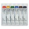PWC Extra Fine Professional Watercolor - Set of 6, Urban Sketch Colors, 7.5 ml